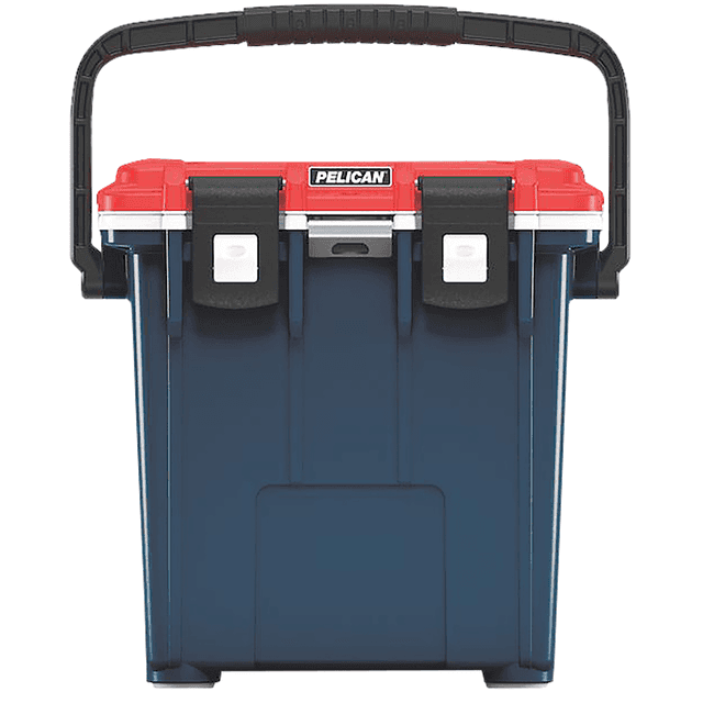 Pelican 20Q5BLUREDWHT Personal Cooler Elite Red/White/Blue Polypropylene 20 QT Pelican 20Q5BLUREDWHT Personal Cooler Elite Red/White/Blue Polypropylene 20 QT