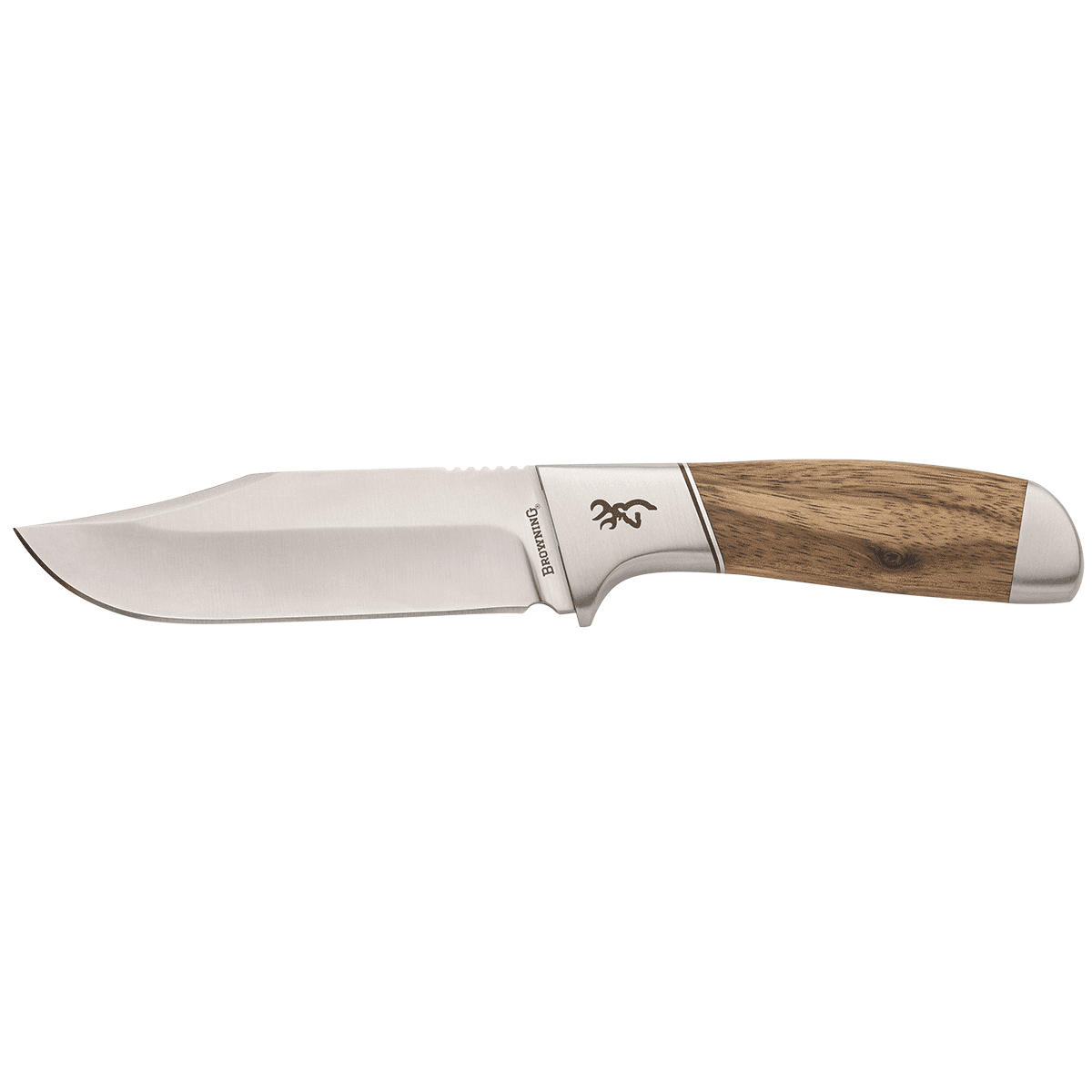 Browning 3220537 Sage Creek Large 4.50" Fixed Clip Point Plain Satin 9Cr14MoV SS Blade, Brown Zebra Wood Handle Browning 3220537 Sage Creek Large 4.50" Fixed Clip Point Plain Satin 9Cr14MoV SS Blade, Brown Zebra Wood Handle
