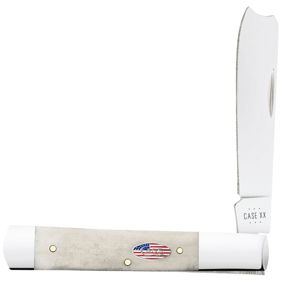 Case 14096 Razor EDC 3"/2.23" Folding Pen/Spear Plain Mirror Polished Tru-Sharp SS Blade, Smooth Natural Bone Handle Case 14096 Razor EDC 3"/2.23" Folding Pen/Spear Plain Mirror Polished Tru-Sharp SS Blade, Smooth Natural Bone Handle