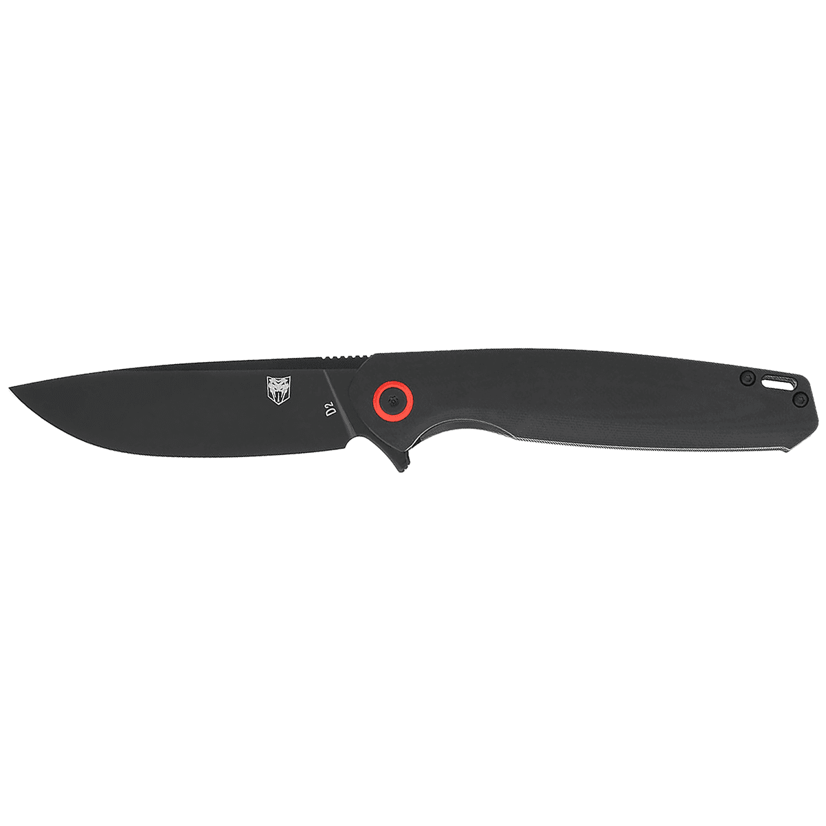 CobraTec Knives CTRATHBLK Rath EDC 3.50" Folding Plain Black D2 Steel Blade, 4.50" Black G10 Handle CobraTec Knives CTRATHBLK Rath EDC 3.50" Folding Plain Black D2 Steel Blade, 4.50" Black G10 Handle