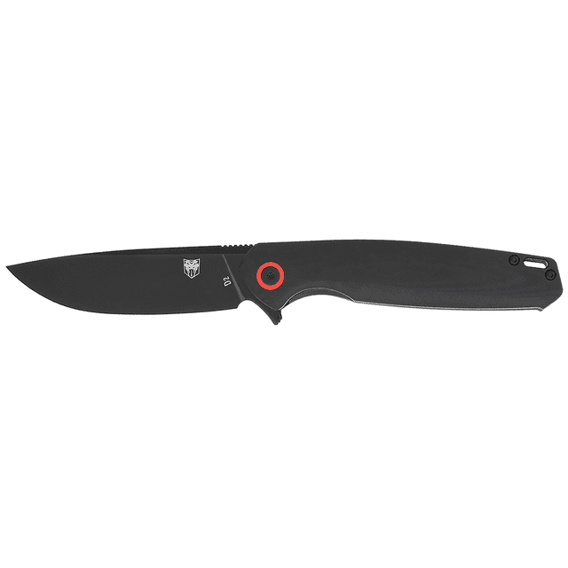 CobraTec Knives CTRATHBLK Rath EDC 3.50" Folding Plain Black D2 Steel Blade, 4.50" Black G10 Handle CobraTec Knives CTRATHBLK Rath EDC 3.50" Folding Plain Black D2 Steel Blade, 4.50" Black G10 Handle