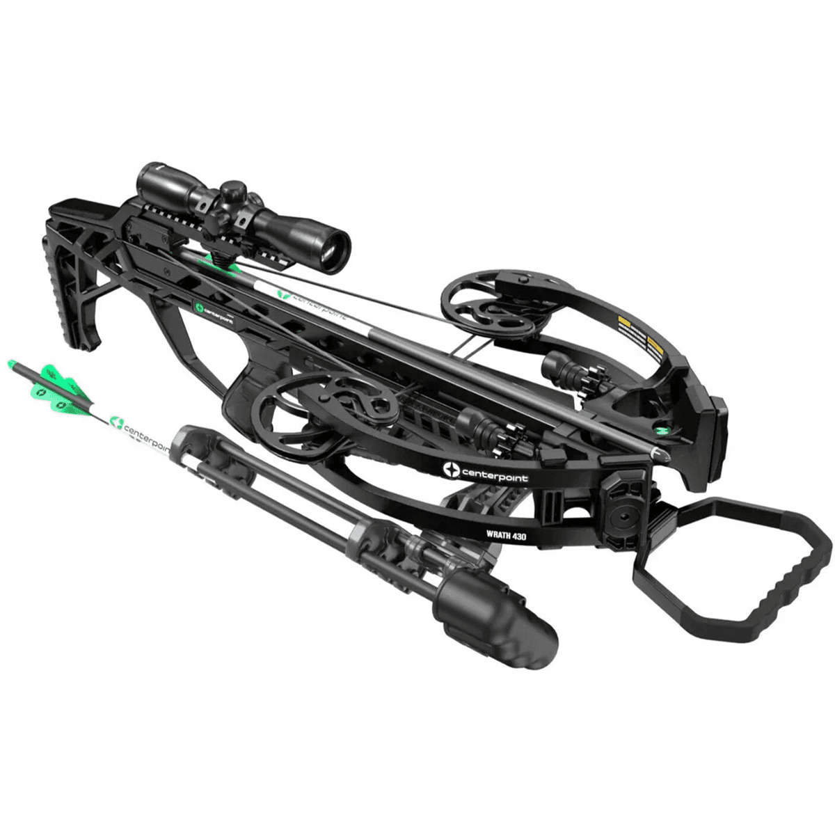 Centerpoint C0006 Wrath 430 w/Silent Crack 430FPS 8.3 lbs 28.26" Centerpoint C0006 Wrath 430 w/Silent Crack 430FPS 8.3 lbs 28.26"