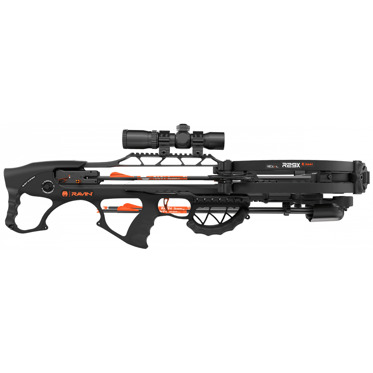 Ravin Crossbows R040 R29X 450FPS 6.75 lbs 29" Black Ravin Crossbows R040 R29X 450FPS 6.75 lbs 29" Black