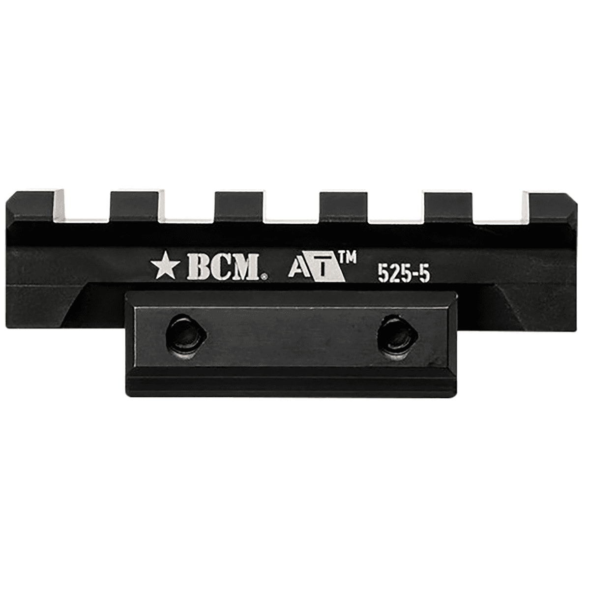 BCM ORAT5255 A/T Optic Riser 525-5 Black Anodized 5 Slots BCM ORAT5255 A/T Optic Riser 525-5 Black Anodized 5 Slots