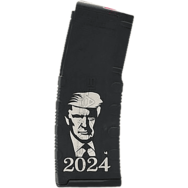 Black Rain Ordnance Magazine 30rd 223 Rem/ 5.56 NATO Trump 2024 Engraving Fits AR-15 Black Polymer Black Rain Ordnance Magazine 30rd 223 Rem/ 5.56 NATO Trump 2024 Engraving Fits AR-15 Black Polymer