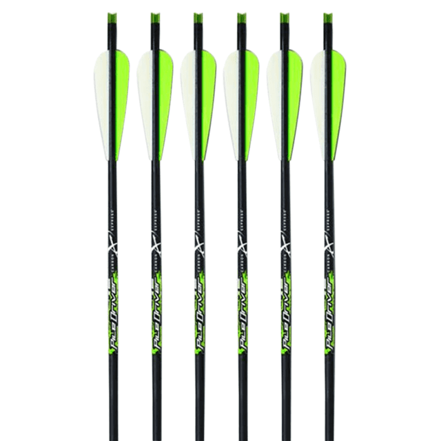 Carbon Express 52141 Piledriver Crossbolt Green 22" Carbon Fiber 6 Pack Carbon Express 52141 Piledriver Crossbolt Green 22" Carbon Fiber 6 Pack