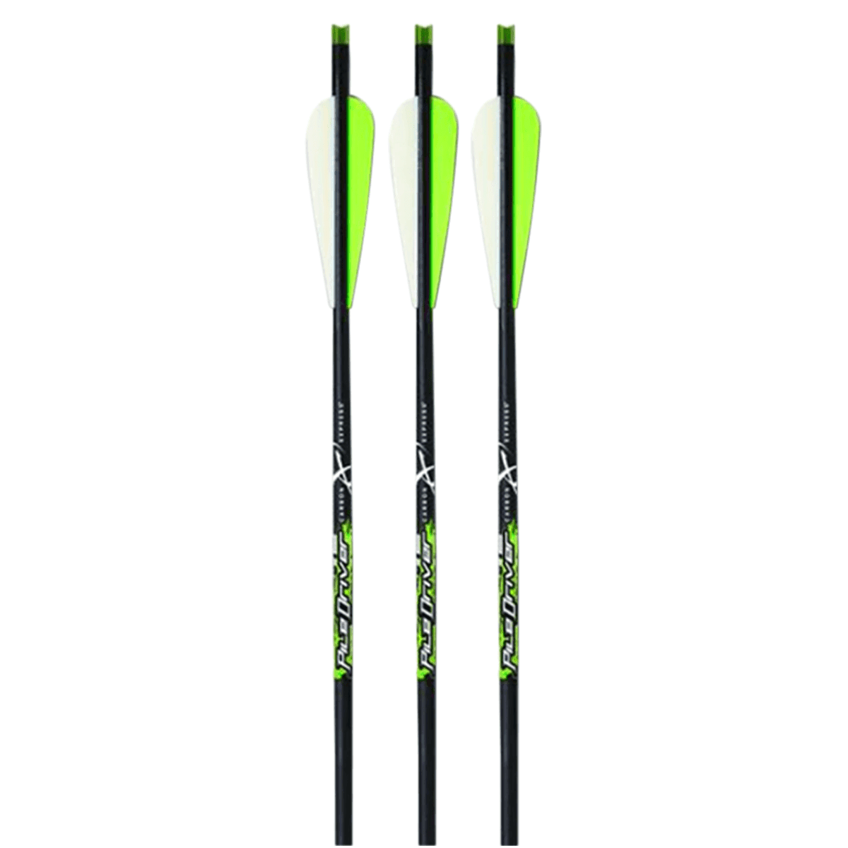 Carbon Express 52148 Piledriver Crossbolt Green 20" Carbon Fiber 3 Pack Carbon Express 52148 Piledriver Crossbolt Green 20" Carbon Fiber 3 Pack
