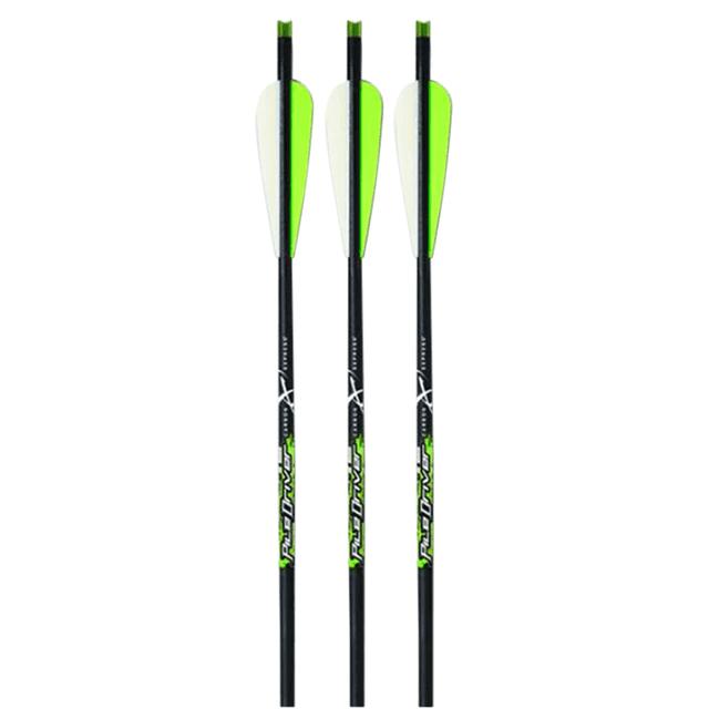 Carbon Express 52148 Piledriver Crossbolt Green 20" Carbon Fiber 3 Pack Carbon Express 52148 Piledriver Crossbolt Green 20" Carbon Fiber 3 Pack