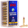 CCI Gamepoint Rimfire 22WMR Ammunition - 40gr Jacketed Soft Point - 50 Per Box/40 Case - 0022 CCI Gamepoint Rimfire 22WMR Ammunition - 40gr Jacketed Soft Point - 50 Per Box/40 Case - 0022
