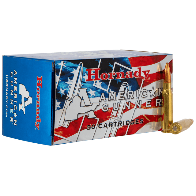 Hornady 80967 American Gunner 308 Win 155 gr Hollow Point Boat Tail 50 Per Box Hornady 80967 American Gunner 308 Win 155 gr Hollow Point Boat Tail 50 Per Box