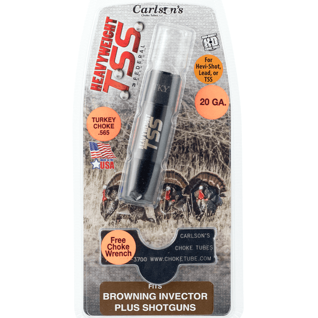 Carlson's Choke Tubes 38023 TSS Turkey 20 Gauge Turkey 17-4 Stainless Steel Carlson's Choke Tubes 38023 TSS Turkey 20 Gauge Turkey 17-4 Stainless Steel