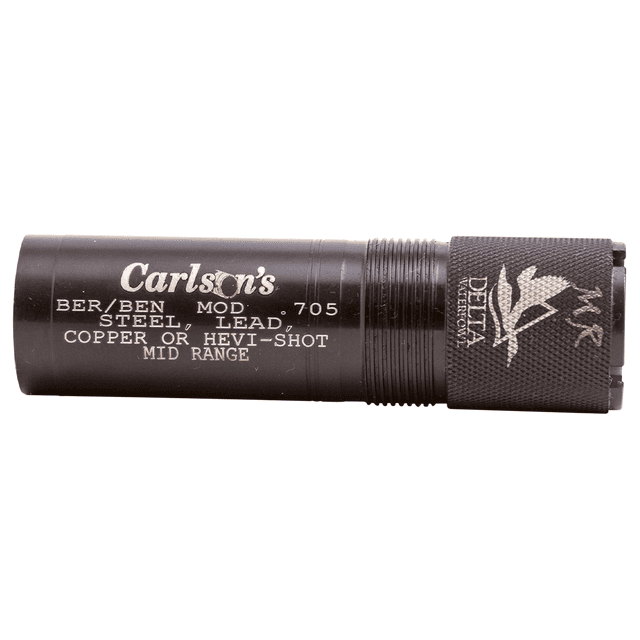 Carlson's Choke Tubes 07115 Delta Waterfowl Extended Choke 12 Gauge Mid-Range 17-4 Stainless Steel Carlson's Choke Tubes 07115 Delta Waterfowl Extended Choke 12 Gauge Mid-Range 17-4 Stainless Steel