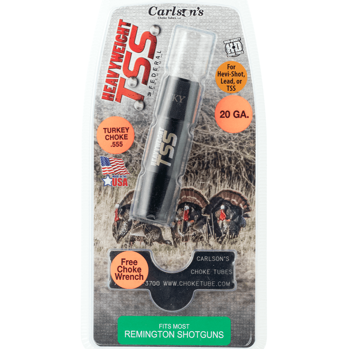 Carlson's Choke Tubes 38003 TSS Turkey 20 Gauge Turkey 17-4 Stainless Steel Carlson's Choke Tubes 38003 TSS Turkey 20 Gauge Turkey 17-4 Stainless Steel