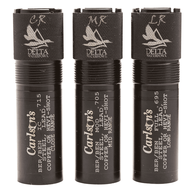 Carlson's Choke Tubes 07119 Delta Waterfowl 12 Gauge Mid-Range Long Range Close Range 17-4 Stainless Steel Carlson's Choke Tubes 07119 Delta Waterfowl 12 Gauge Mid-Range Long Range Close Range 17-4 Stainless Steel