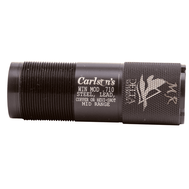 Carlson's Choke Tubes 07474 Delta Waterfowl Extended Choke 12 Gauge Mid-Range Extended 17-4 Stainless Steel Carlson's Choke Tubes 07474 Delta Waterfowl Extended Choke 12 Gauge Mid-Range Extended 17-4 Stainless Steel