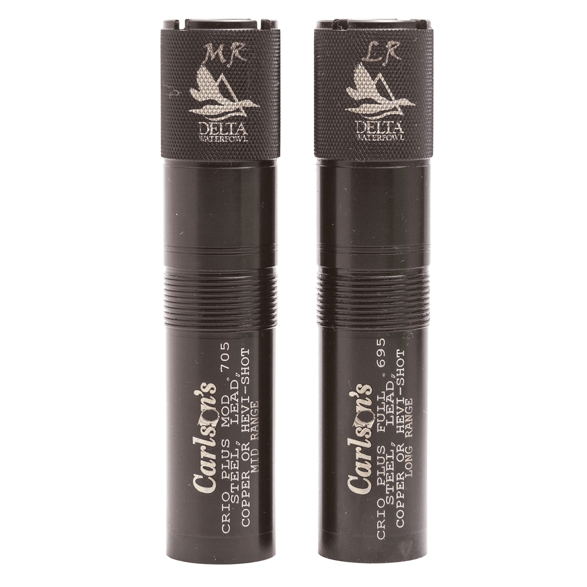 Carlson's Choke Tubes 07570 Delta Waterfowl 12 Gauge Mid-Range Long Range Knurled 17-4 Stainless Steel Carlson's Choke Tubes 07570 Delta Waterfowl 12 Gauge Mid-Range Long Range Knurled 17-4 Stainless Steel