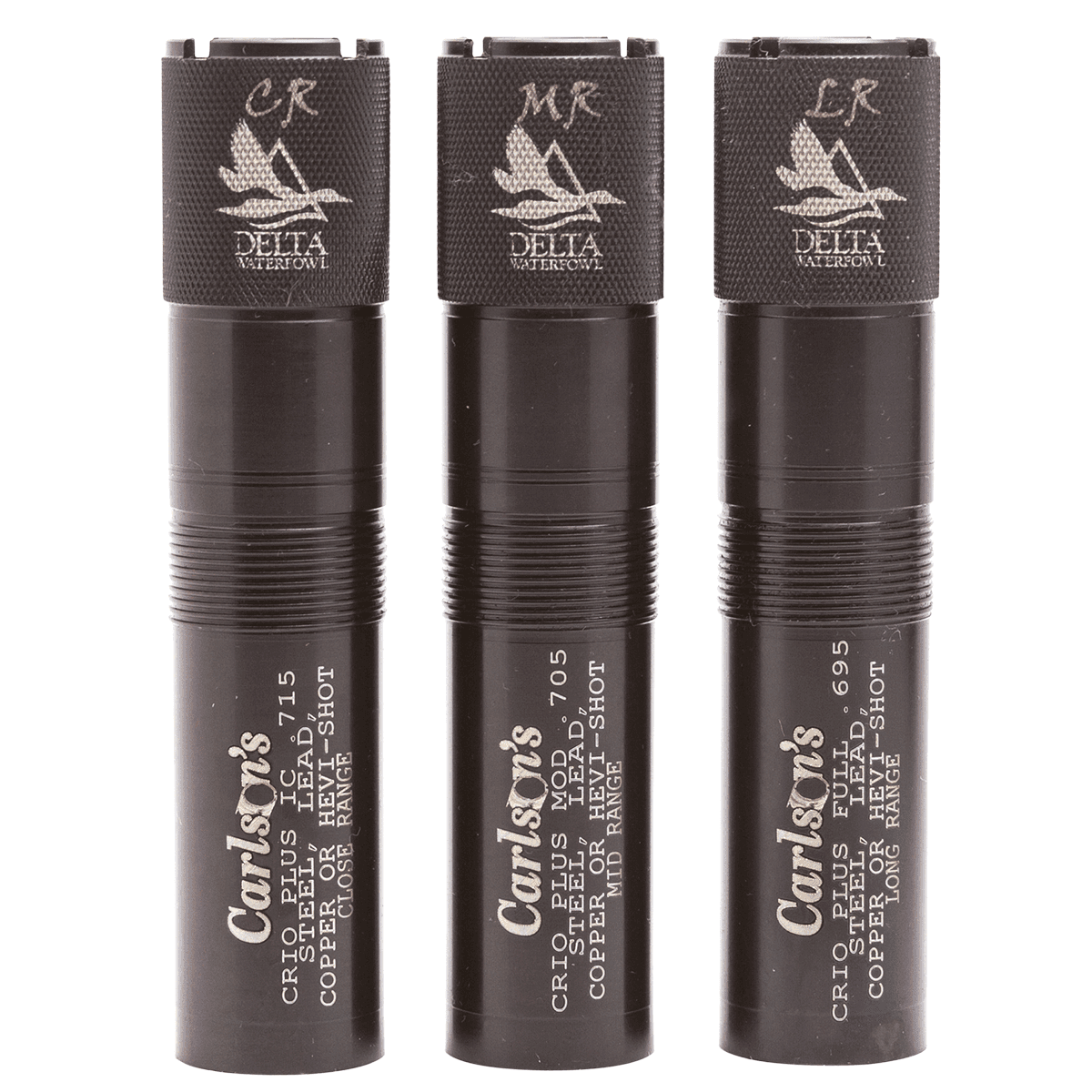 Carlson's Choke Tubes 07579 Delta Waterfowl 12 Gauge Mid-Range Long Range Close Range 17-4 Stainless Steel Carlson's Choke Tubes 07579 Delta Waterfowl 12 Gauge Mid-Range Long Range Close Range 17-4 Stainless Steel