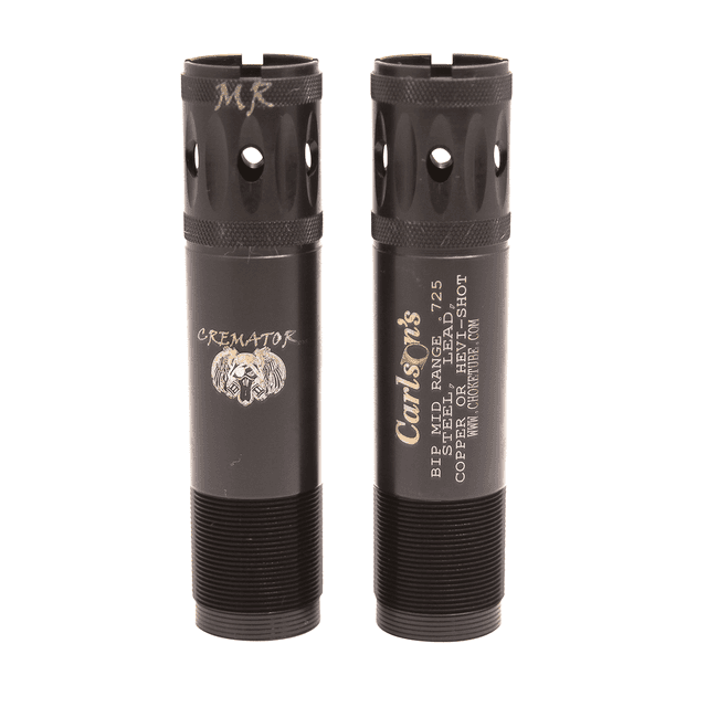 Carlson's Choke Tubes 11525 Cremator 12 Gauge Mid-Range Ported 17-4 Stainless Steel Carlson's Choke Tubes 11525 Cremator 12 Gauge Mid-Range Ported 17-4 Stainless Steel