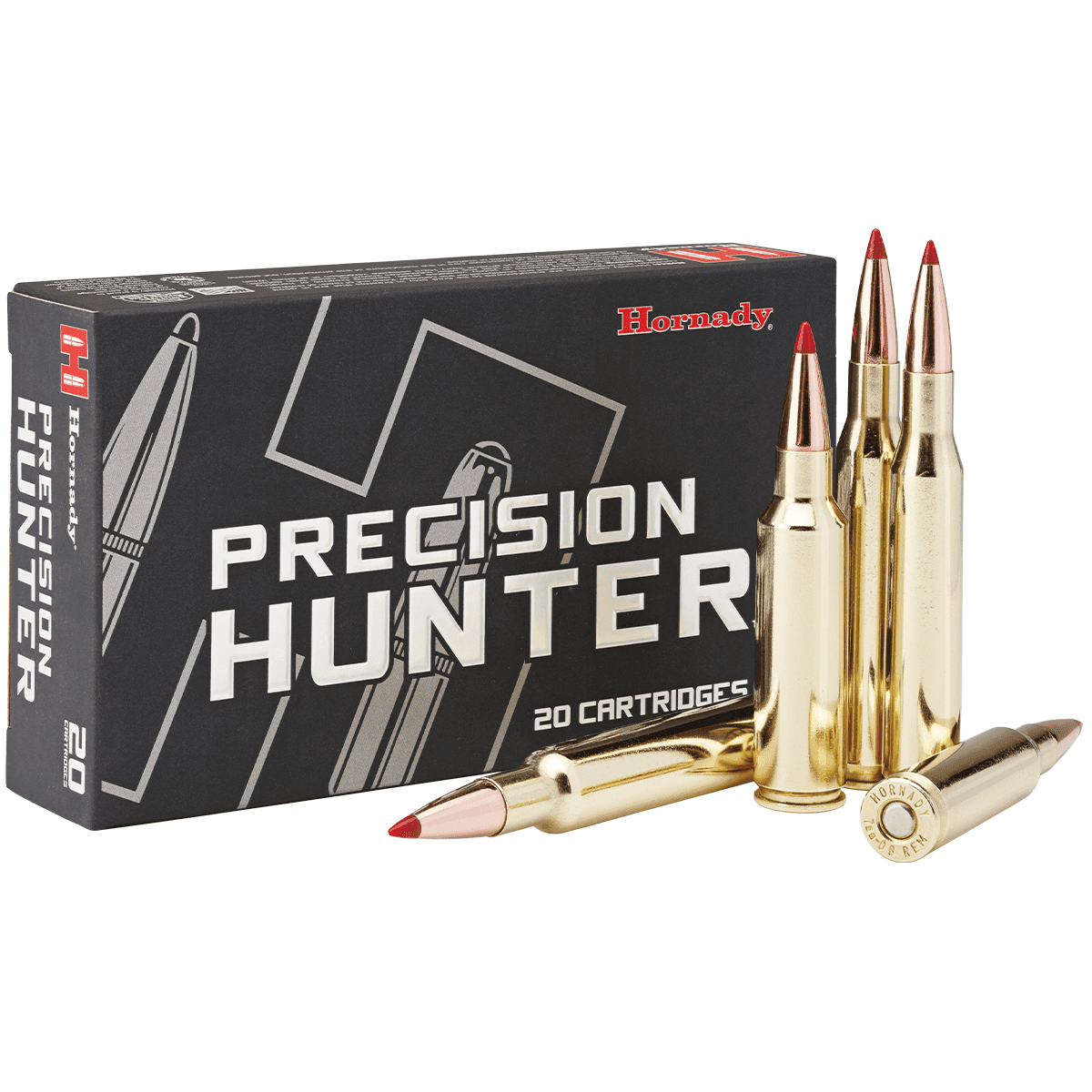 Hornady 85578 Precision Hunter 7mm-08 Rem 150 gr Extremely Low Drag eXpanding 20 Per Box Hornady 85578 Precision Hunter 7mm-08 Rem 150 gr Extremely Low Drag eXpanding 20 Per Box