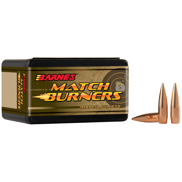 Barnes Bullets 30162 Match Burners 22Cal 69gr Match Burners Boat Tail 100/Box Barnes Bullets 30162 Match Burners 22Cal 69gr Match Burners Boat Tail 100/Box