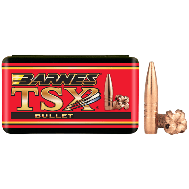 Barnes Bullets 30224 TSX 25Cal 115gr Flat Base 50/Box Barnes Bullets 30224 TSX 25Cal 115gr Flat Base 50/Box