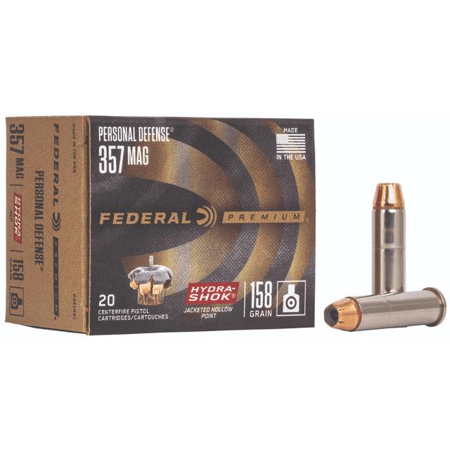 Federal Premium Personal Defense 357Mag Ammunition - P357HS1 Federal Premium Personal Defense 357Mag Ammunition - P357HS1