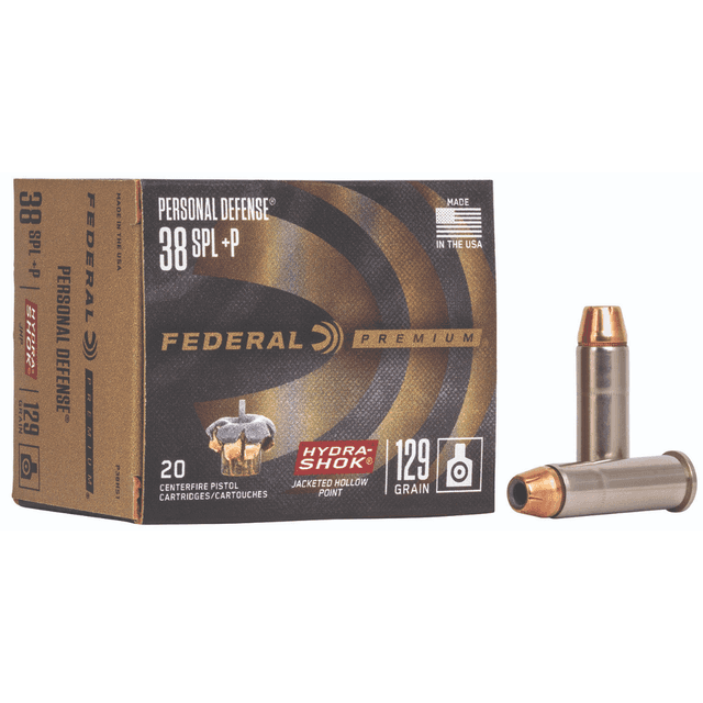 Federal Premium Personal Defense 38Special+P Ammunition - P38HS1 Federal Premium Personal Defense 38Special+P Ammunition - P38HS1
