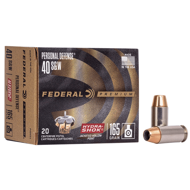 Federal Premium Personal Defense 40S&W Ammunition - P40HS3 Federal Premium Personal Defense 40S&W Ammunition - P40HS3
