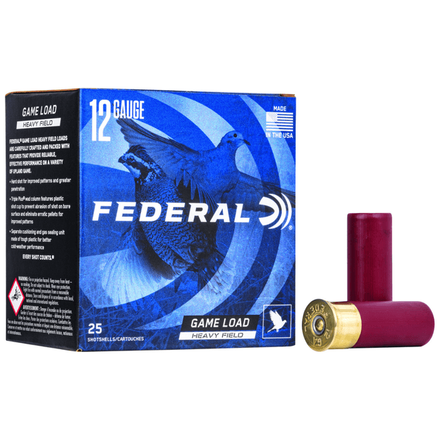 Federal Game-Shok Heavy Field 12Gauge Ammunition - H1238 Federal Game-Shok Heavy Field 12Gauge Ammunition - H1238