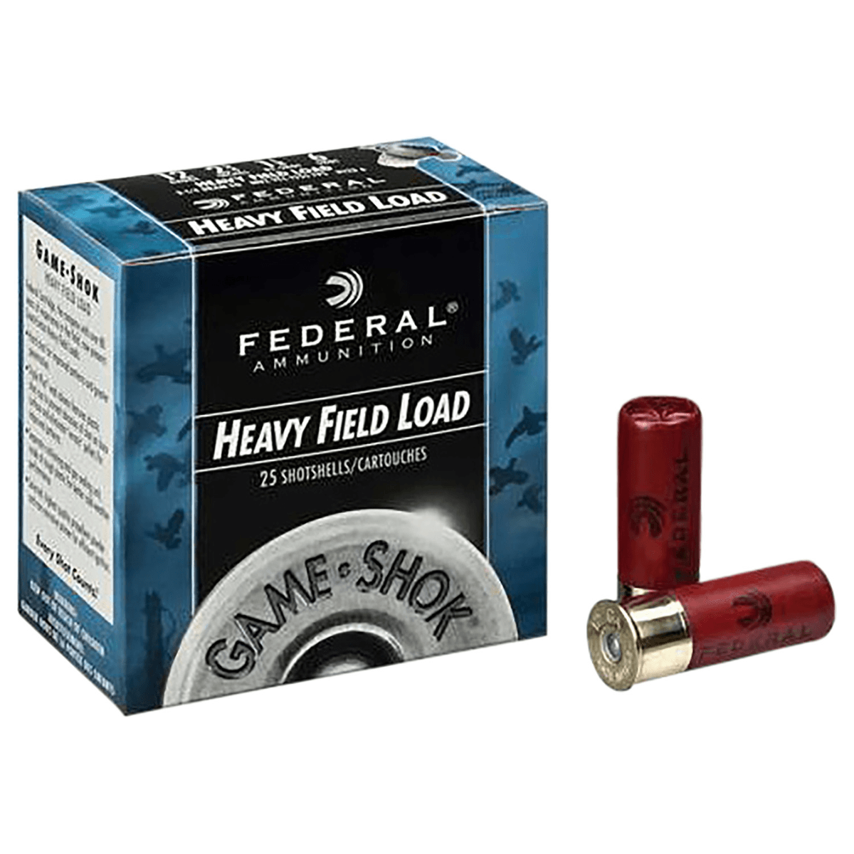 Federal Game-Shok Heavy Field 12Gauge Ammunition - H1256 Federal Game-Shok Heavy Field 12Gauge Ammunition - H1256