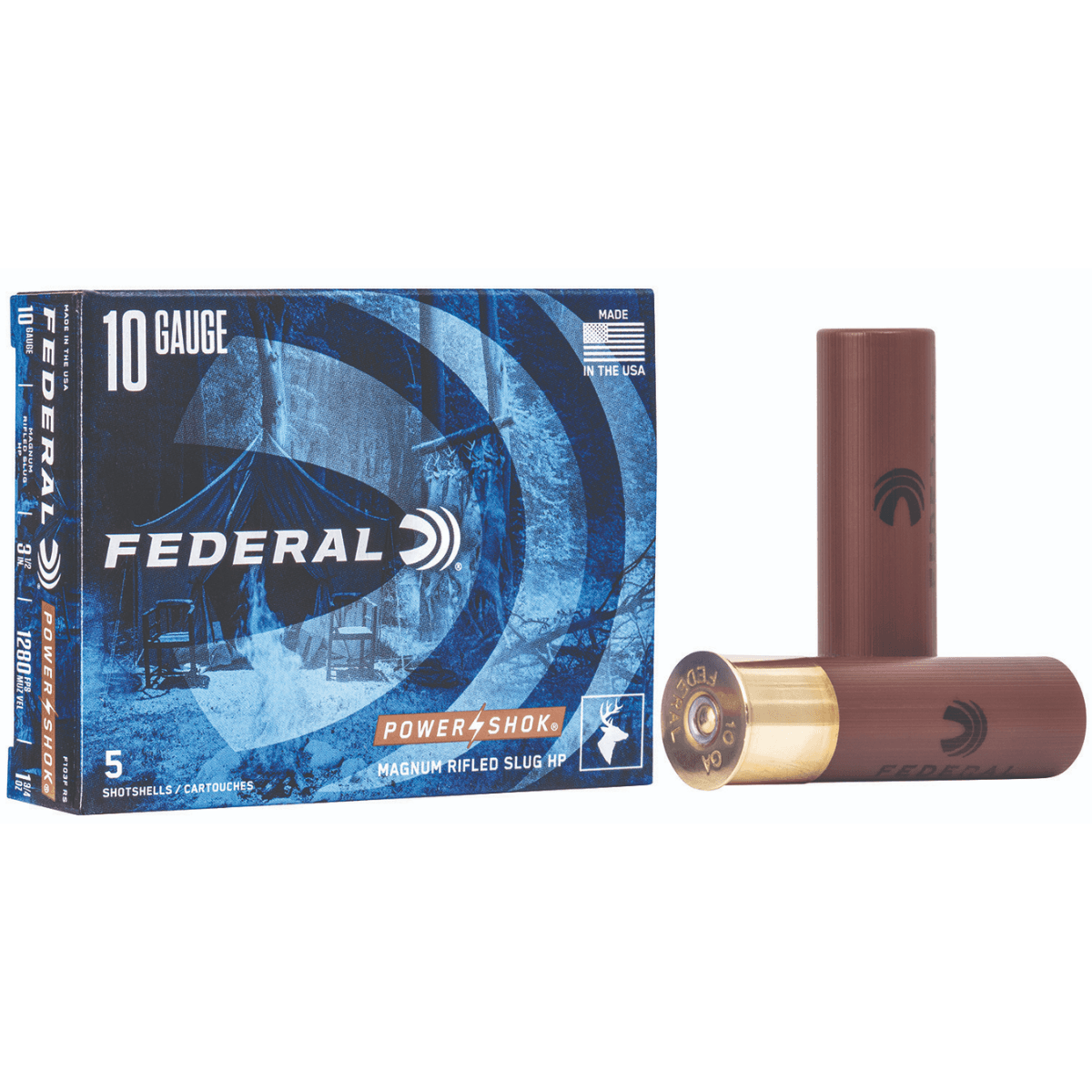 Federal Power-Shok Shotshell 10 Gauge - F103FRS Federal Power-Shok Shotshell 10 Gauge - F103FRS