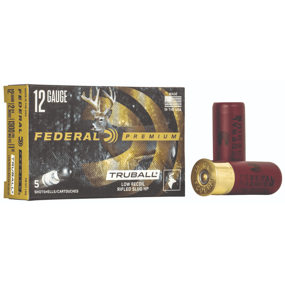 Federal Premium Vital-Shok TruBall 12 Gauge - PB127LRS Federal Premium Vital-Shok TruBall 12 Gauge - PB127LRS