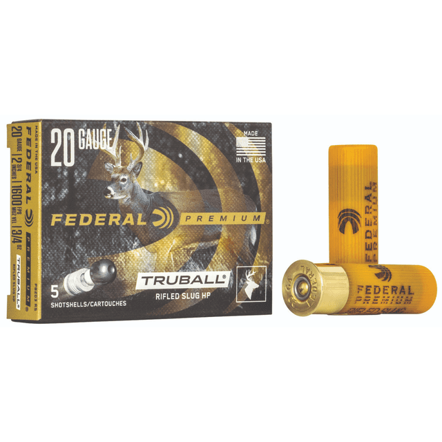 Federal Premium Vital-Shok TruBall 20 Gauge - PB203RS Federal Premium Vital-Shok TruBall 20 Gauge - PB203RS