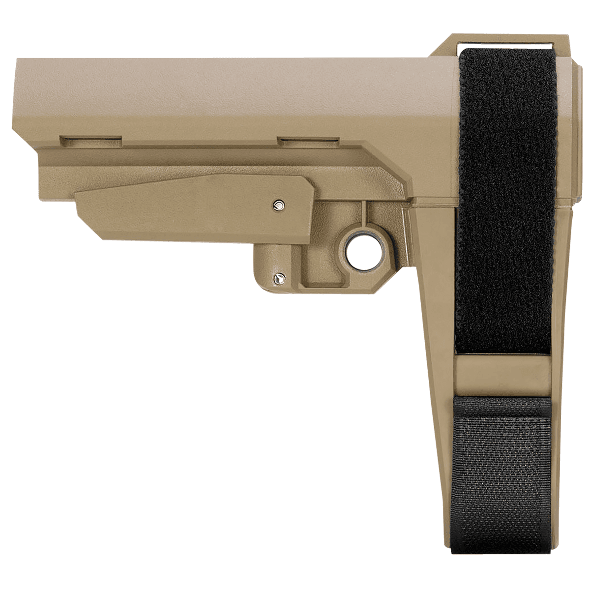 SB Tactical SBA3X02SB SBA3 X Flat Dark Earth Adjustable Synthetic AR-Platform SB Tactical SBA3X02SB SBA3 X Flat Dark Earth Adjustable Synthetic AR-Platform
