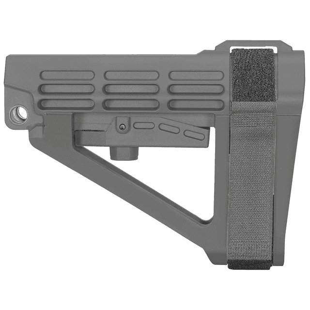 SB Tactical SBA4X03MSB SBA4 X Stealth Gray Adjustable Synthetic AR-Platform SB Tactical SBA4X03MSB SBA4 X Stealth Gray Adjustable Synthetic AR-Platform