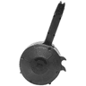 Kci Glock 50rd Drum Magazine, 9mm Luger, Side View Kci Glock 50rd Drum Magazine, 9mm Luger, Side View