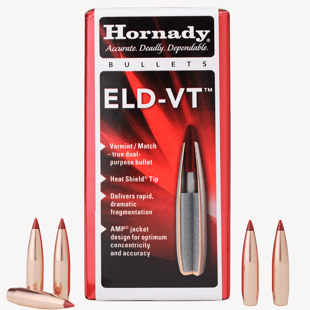 Hornady 24372 ELD-V 6mm .243 80 gr 100 Per Box Hornady 24372 ELD-V 6mm .243 80 gr 100 Per Box