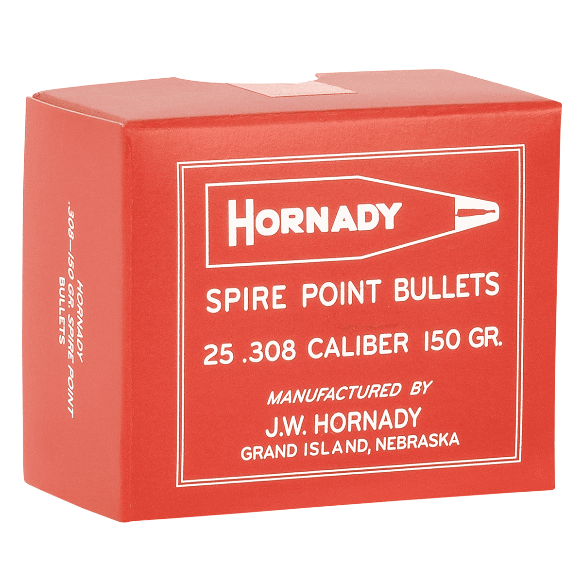 Hornady 303175 .308 150 gr Soft Point 25 Per Box Hornady 303175 .308 150 gr Soft Point 25 Per Box