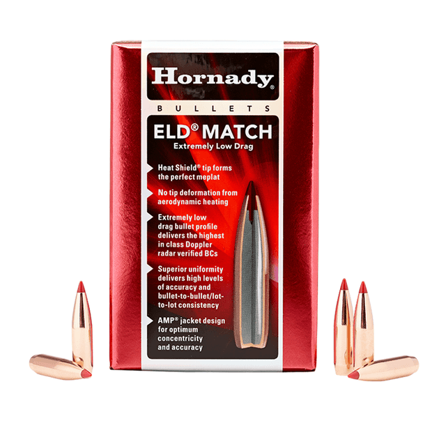 Hornady 30620 ELD-V 30 Cal .308 174 gr 100 Per Box Hornady 30620 ELD-V 30 Cal .308 174 gr 100 Per Box