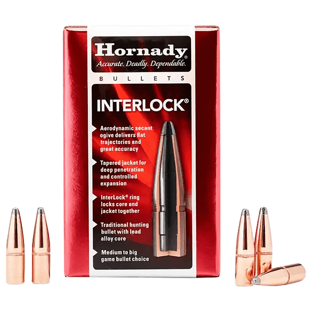 Hornady 3210 InterLock 32 Cal .321 170 gr Flat Point 100 Per Box Hornady 3210 InterLock 32 Cal .321 170 gr Flat Point 100 Per Box