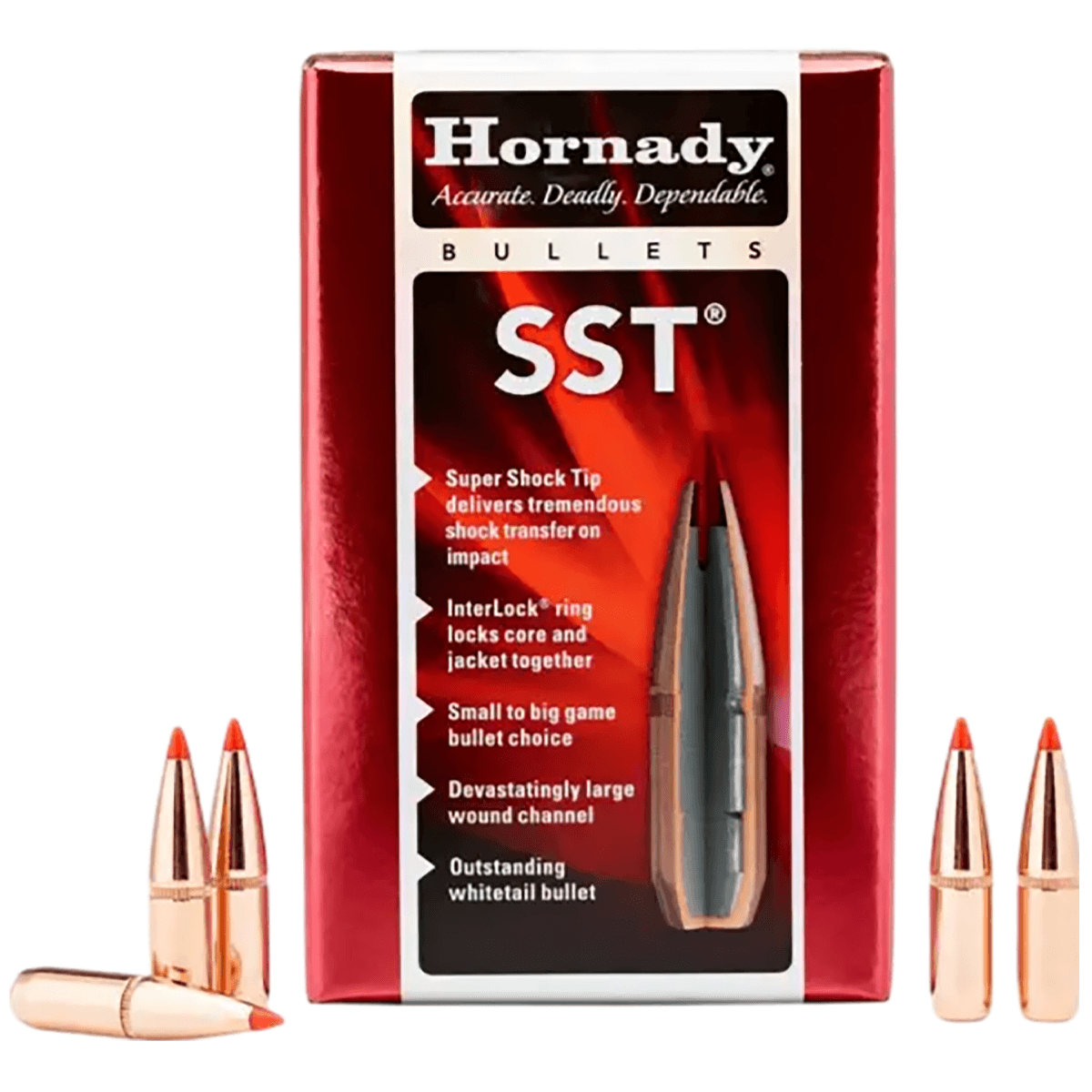 Hornady 3233 SST 8mm .323 170 gr Super Shock Tip 100 Per Box Hornady 3233 SST 8mm .323 170 gr Super Shock Tip 100 Per Box