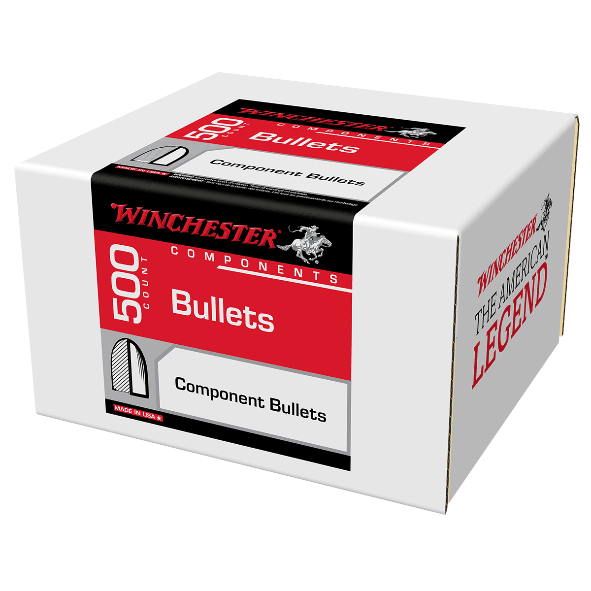 Winchester Ammo WB9FB115D Centerfire Handgun Reloading 9mm .355 115 gr Full Metal Jacket Flat Base 500 Per Box Winchester Ammo WB9FB115D Centerfire Handgun Reloading 9mm .355 115 gr Full Metal Jacket Flat Base 500 Per Box