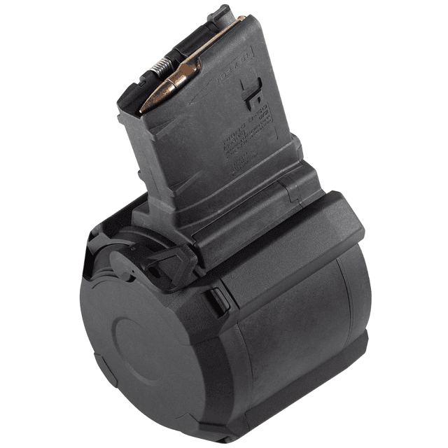 Magpul PMAG GEN M3 50rd Drum Magazine, 7.62x51mm NATO - MAG993BLK Magpul PMAG GEN M3 50rd Drum Magazine, 7.62x51mm NATO - MAG993BLK