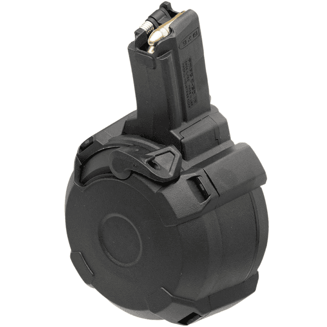 Magpul PMAG 50rd Drum Magazine, 9mm Luger - MAG1181BLK Magpul PMAG 50rd Drum Magazine, 9mm Luger - MAG1181BLK