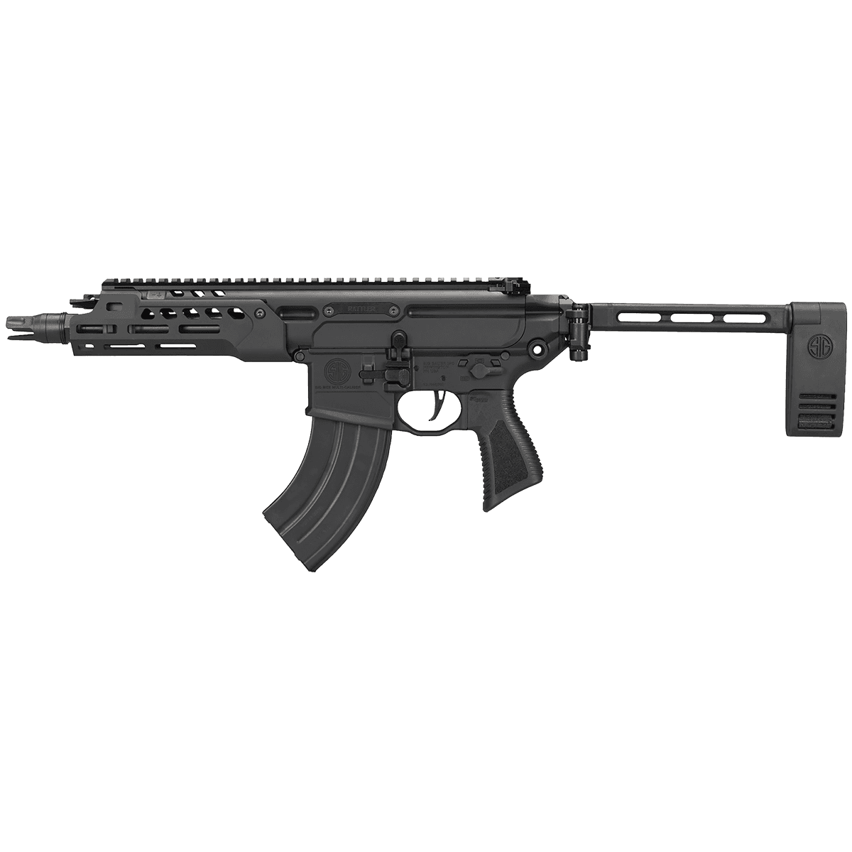 Sig Sauer PMCX300B6BLTPCB MCX Rattler LT 300 Blackout AK-47 Pistol Sig Sauer PMCX300B6BLTPCB MCX Rattler LT 300 Blackout AK-47 Pistol
