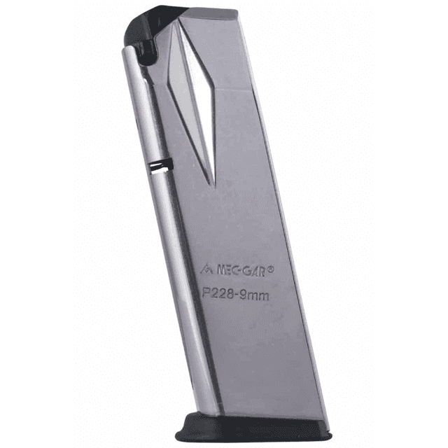Mec-Gar Standard 15rd Magazine, 9mm Luger - MGP22815B Mec-Gar Standard 15rd Magazine, 9mm Luger - MGP22815B
