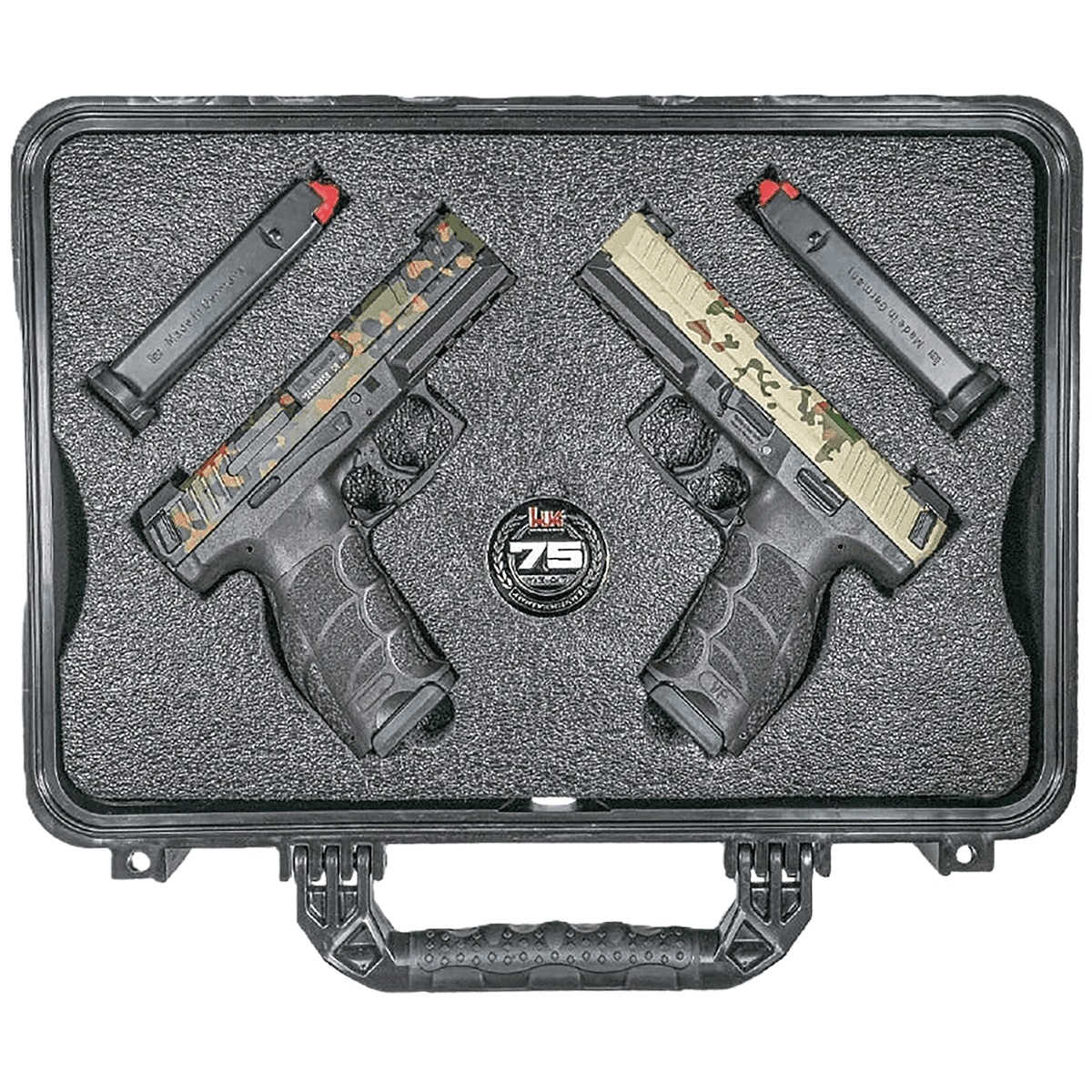 HK 91000017 VP9 75th Anniversary 9mm Luger 10+1 Camo Cerakote Handguns HK 91000017 VP9 75th Anniversary 9mm Luger 10+1 Camo Cerakote Handguns