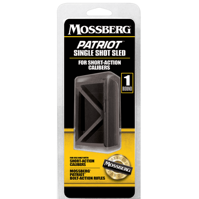 Mossberg Single Shot Sled Patriot 1rd Magazine - 95046 Mossberg Single Shot Sled Patriot 1rd Magazine - 95046