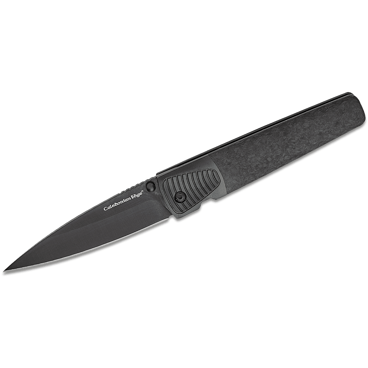 Cold Steel CSFL42CLD Caledonian 60 4.25" Folding Spear Point Plain Black Matte PVD CPM 20V SS Blade, Forged Carbon Fiber Handle Cold Steel CSFL42CLD Caledonian 60 4.25" Folding Spear Point Plain Black Matte PVD CPM 20V SS Blade, Forged Carbon Fiber Handle