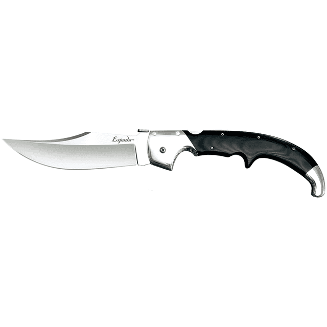 Cold Steel CS62MA Espada XL 7.50" Folding Clip Point Plain S35VN SS Blade/9.25" Black w/Polished Bolsters G10 Handle Includes Belt Clip Cold Steel CS62MA Espada XL 7.50" Folding Clip Point Plain S35VN SS Blade/9.25" Black w/Polished Bolsters G10 Handle Includes Belt Clip